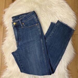 J. Crew High Rise 9inch Vintage Slim Straight Blue Women's Jeans - Size 29